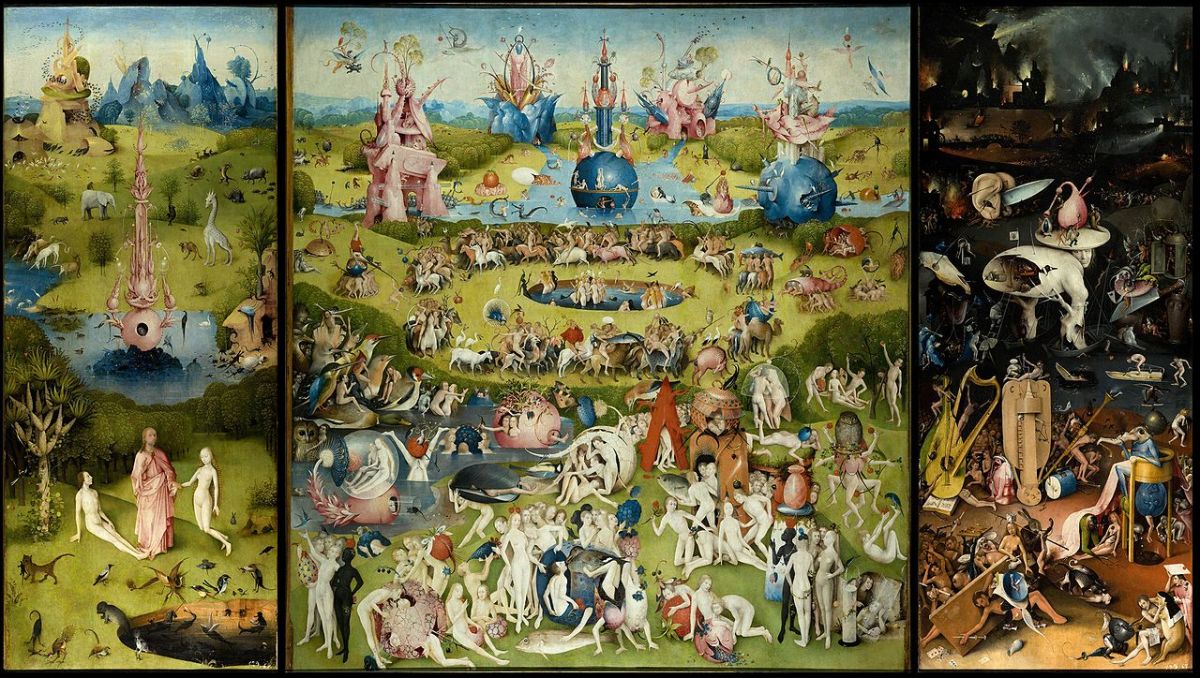Bosch's Garden of Earthly Delights. Forms and Archetypes.