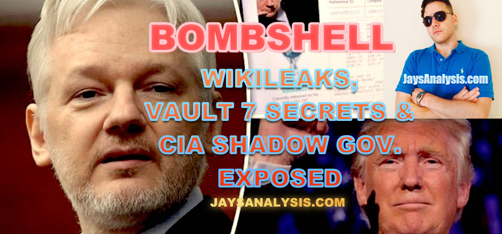 WIKILEAKS NEW BOMBSHELL: Trump Wiretaps, & CIA Deep State Vault 7 Secrets -Jay Dyer (HALF)